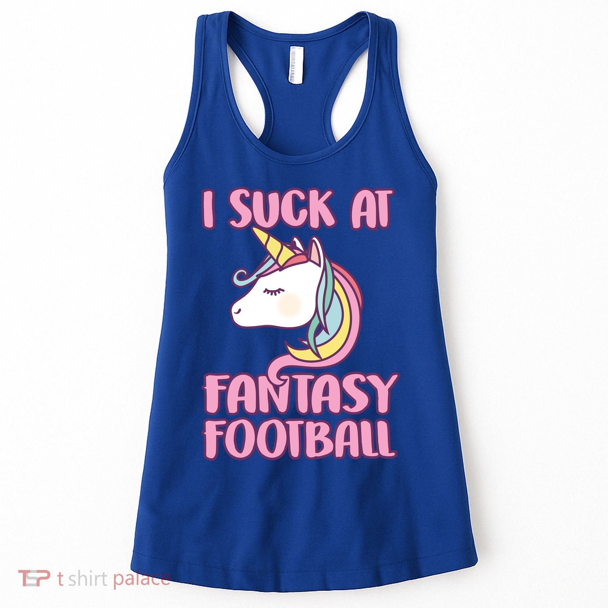 Funny Unicron I Suck At Fantasy Football Women's Tank Top
