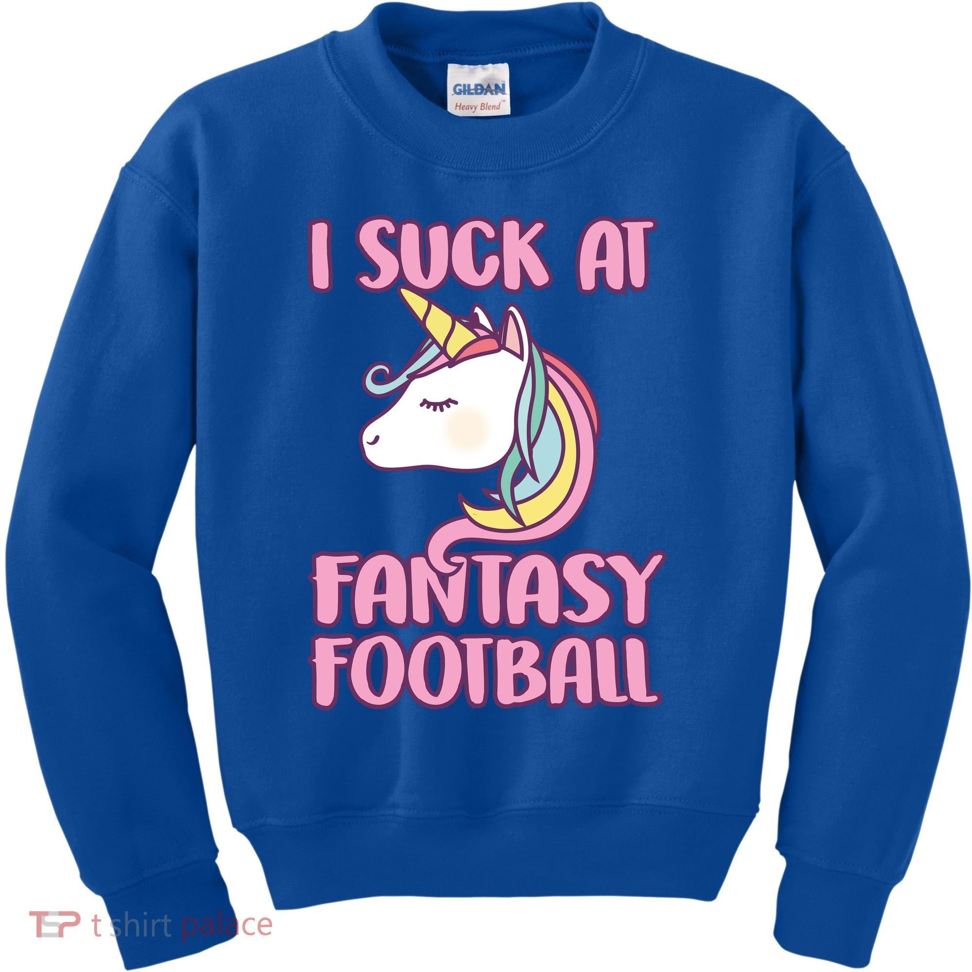 Funny Unicron I Suck At Fantasy Football Kids Sweatshirt