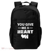Funny Valentines Day Give Me A Heart On Backpack thumb 0