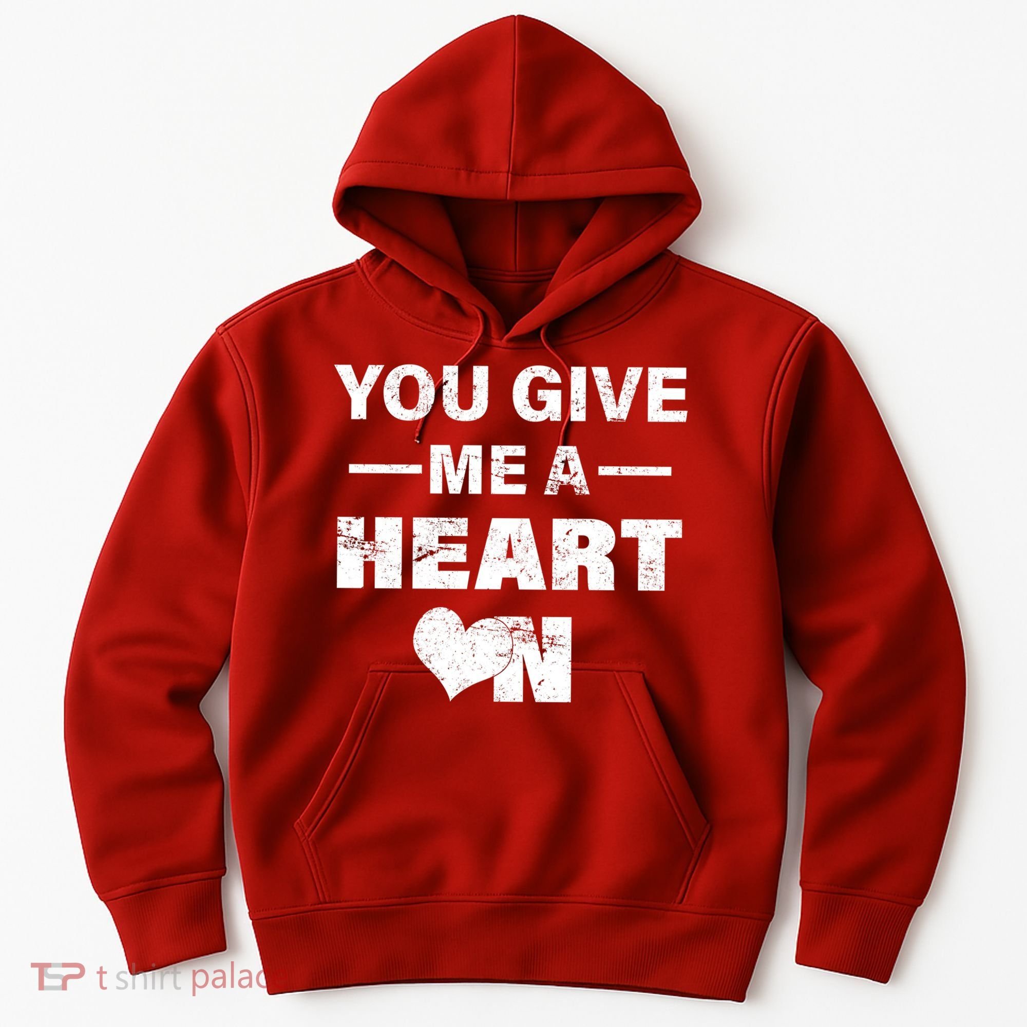 Funny Valentines Day Give Me A Heart On Hoodie