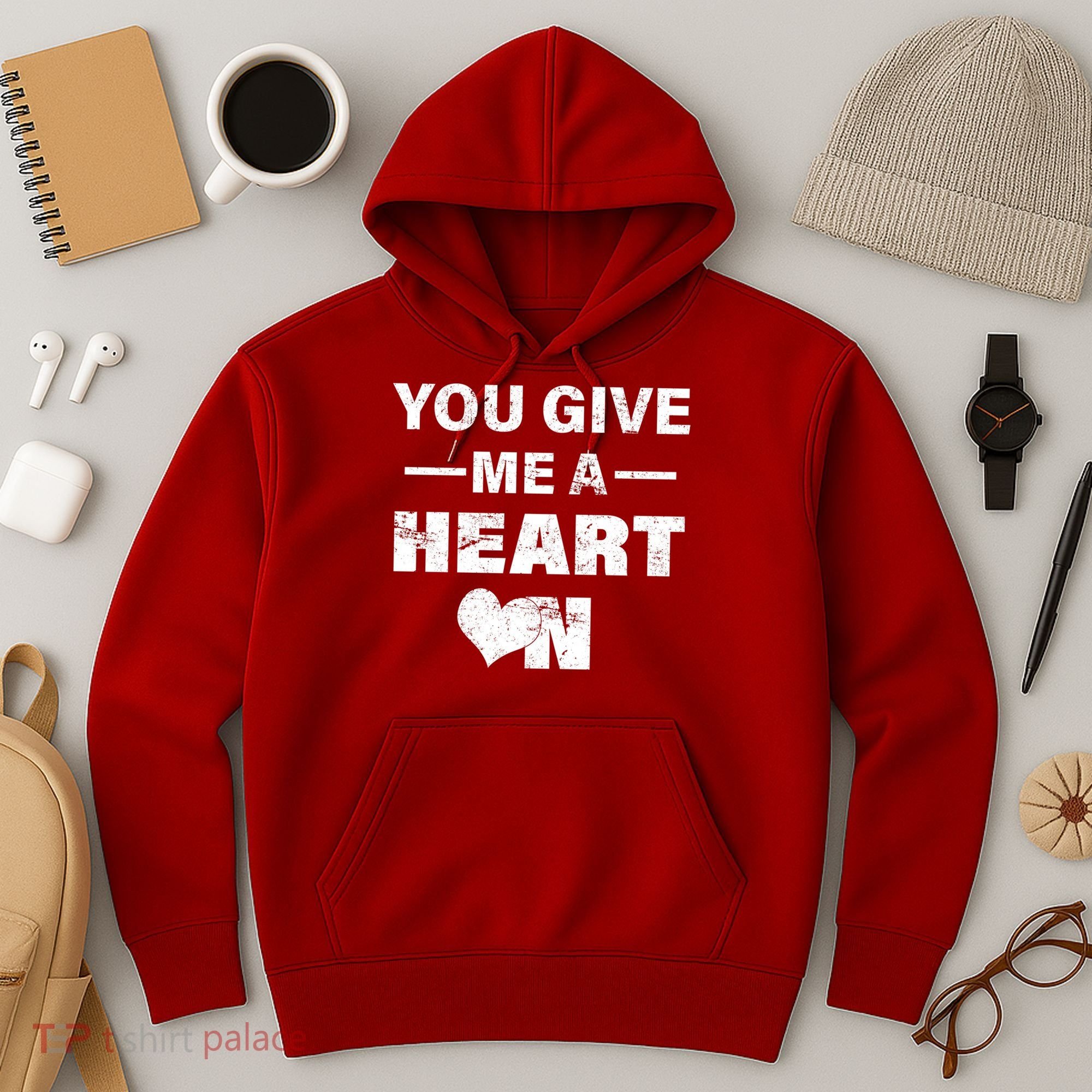 Funny Valentines Day Give Me A Heart On Hoodie