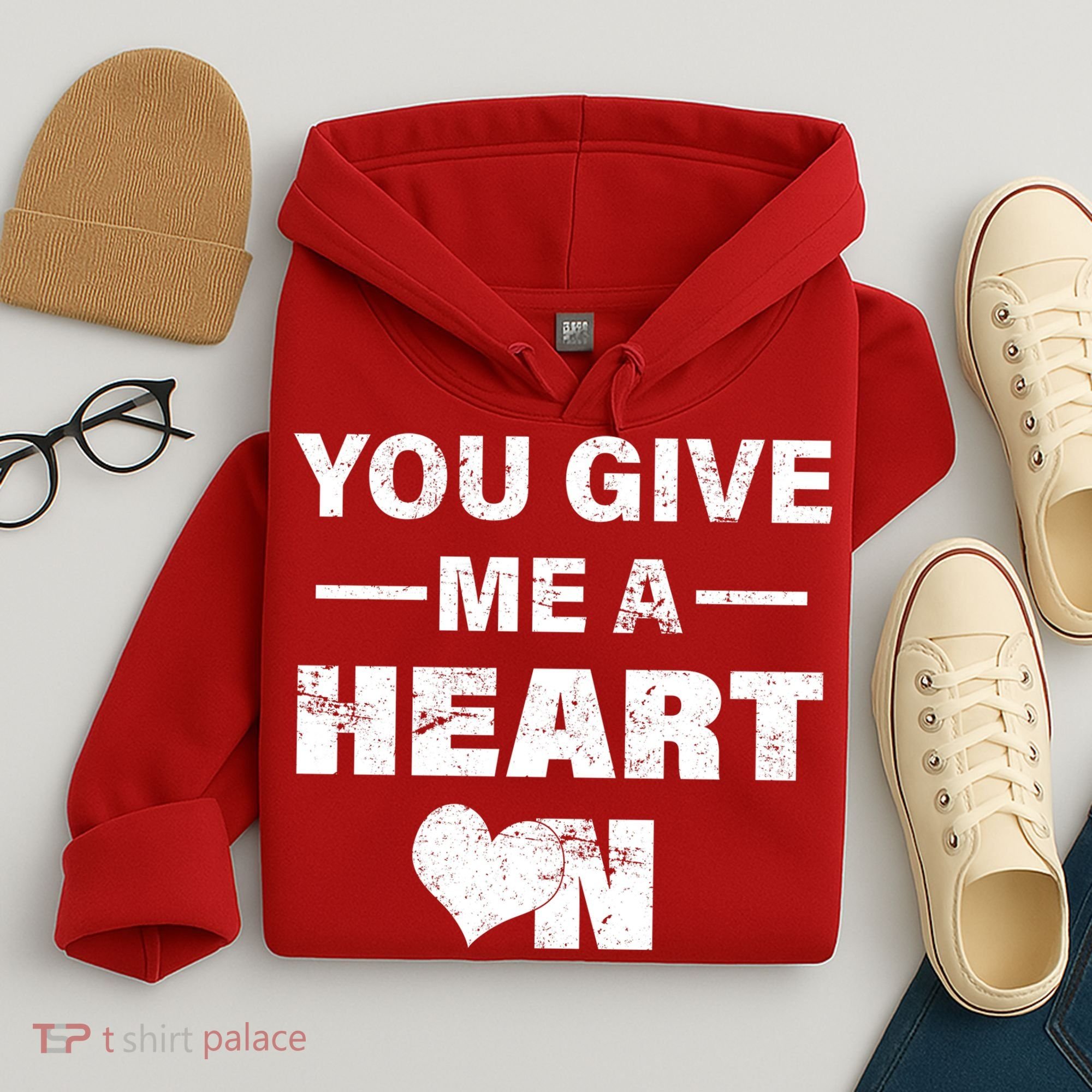 Funny Valentines Day Give Me A Heart On Hoodie