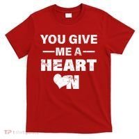 Funny Valentines Day Give Me A Heart On T-Shirt thumb 0