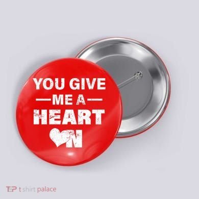Funny Valentines Day Give Me A Heart On Button