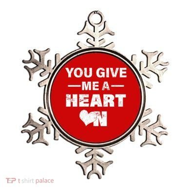 Funny Valentines Day Give Me A Heart On Ornament