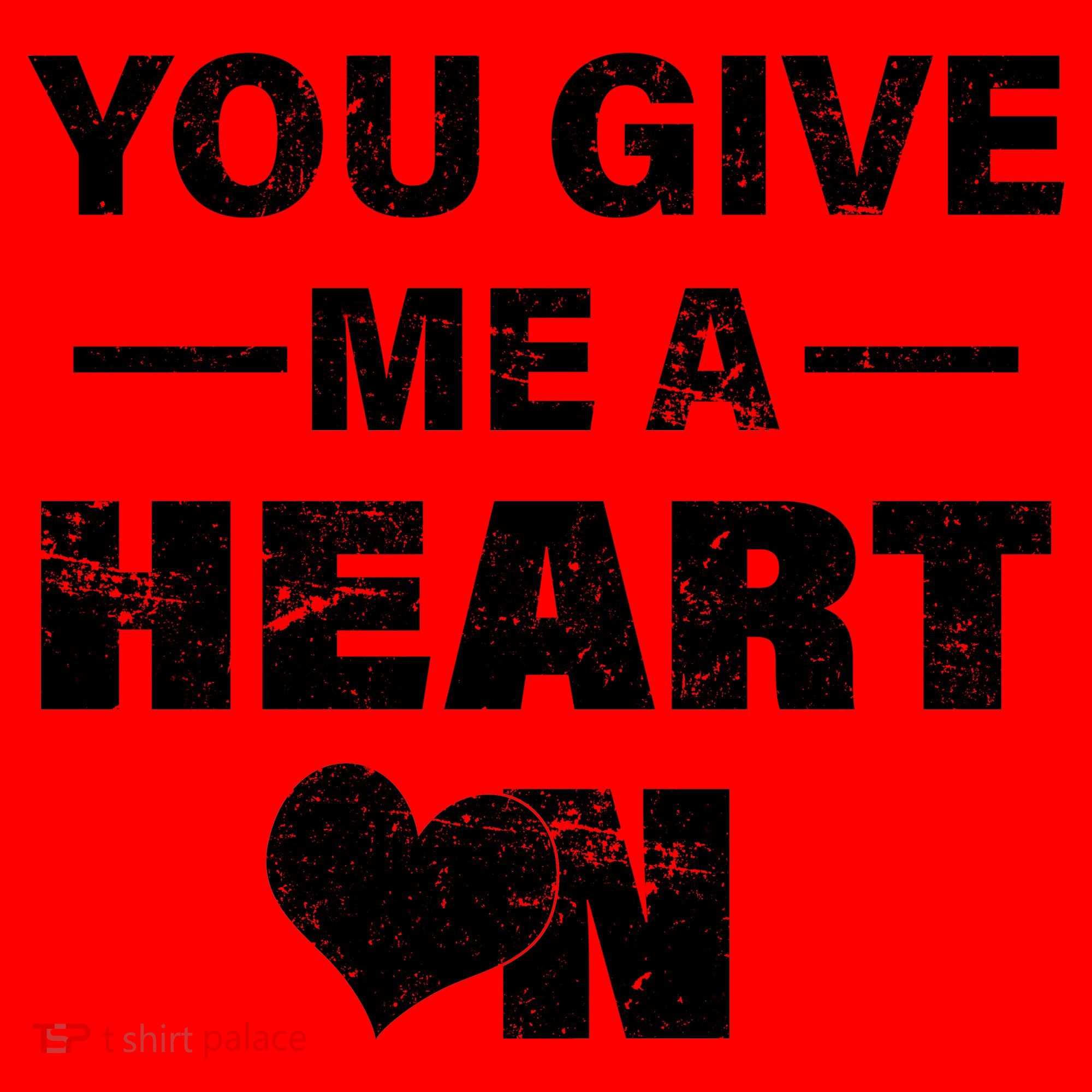 Funny Valentines Day Give Me A Heart On Santa Hat