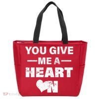 Funny Valentines Day Give Me A Heart On Tote Bag thumb 0