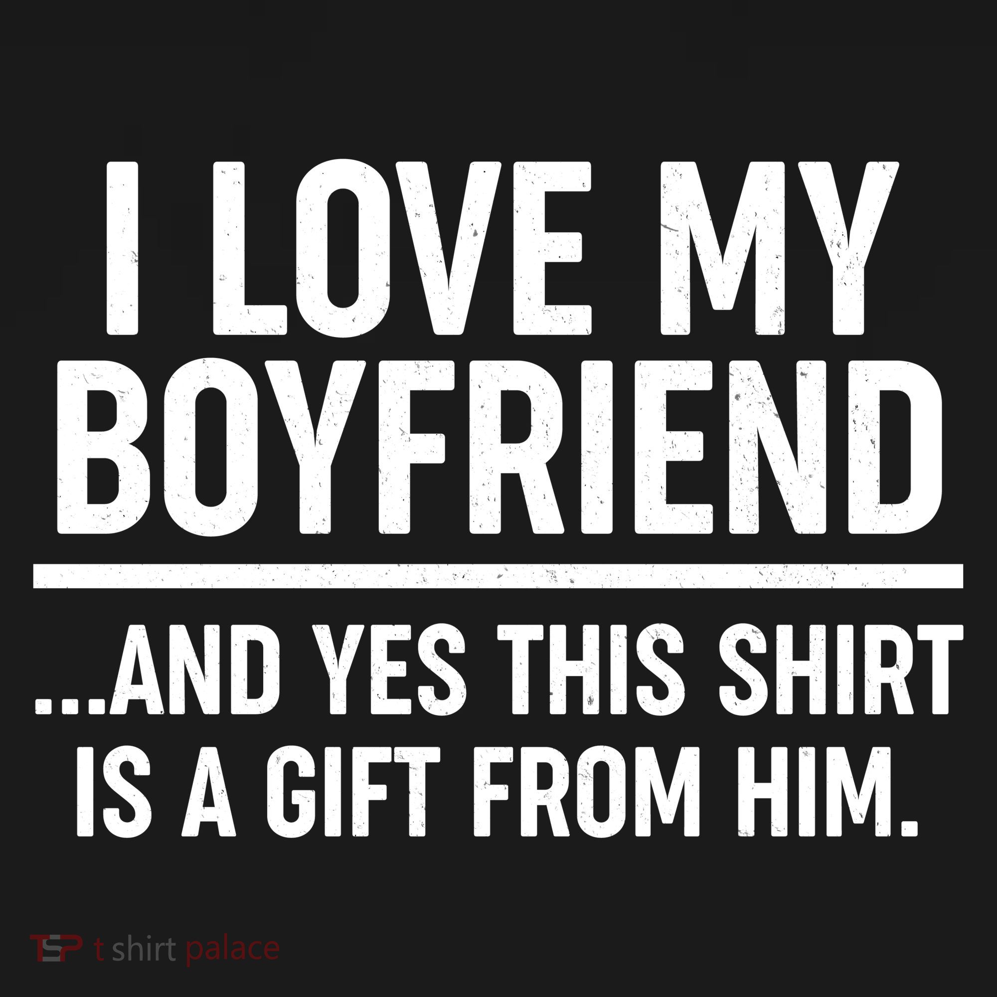 Funny Valentine's Day I Love My Boyfriend  Toddler Hoodie