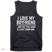 Funny Valentine's Day I Love My Boyfriend  Tank Top thumb 0