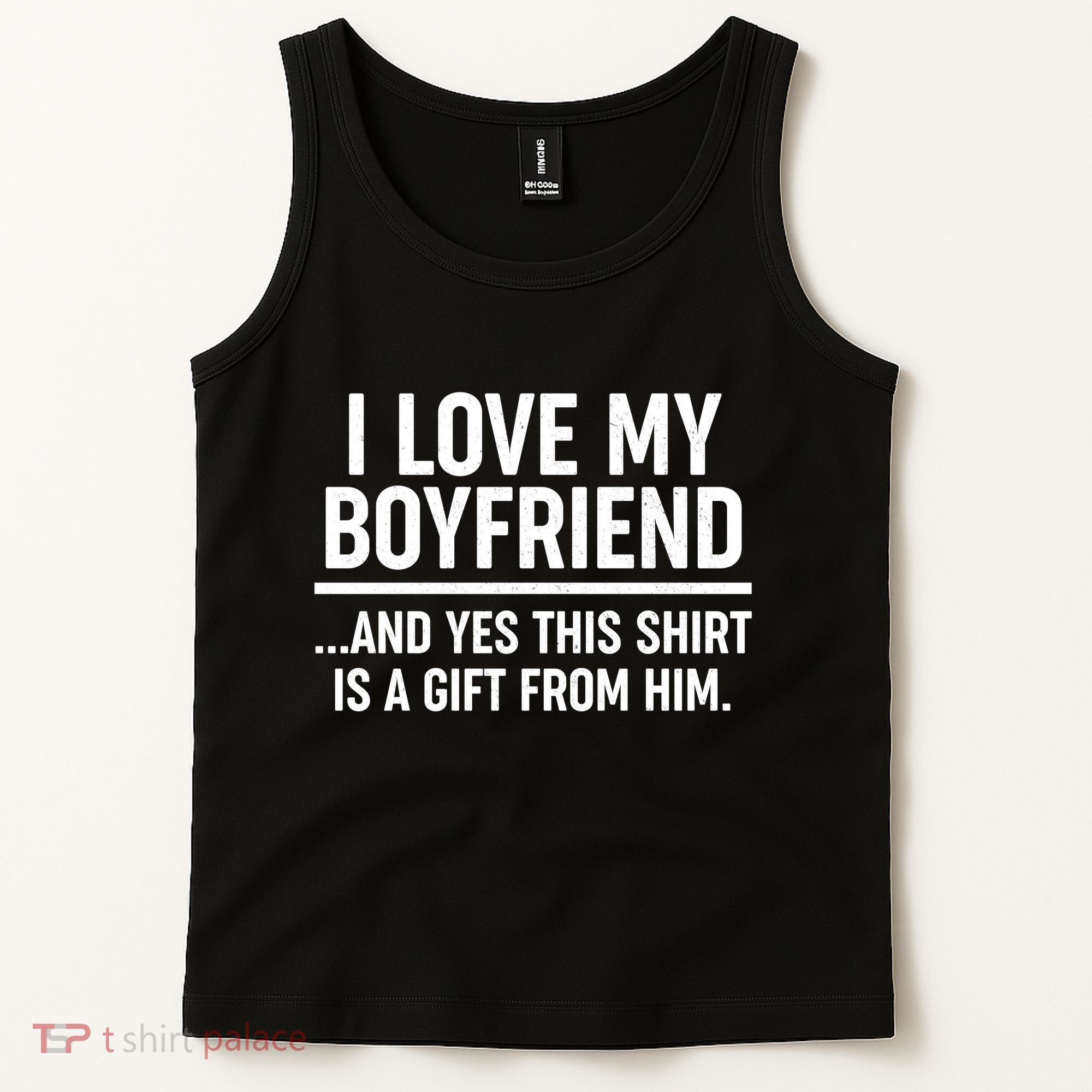 Funny Valentine's Day I Love My Boyfriend  Tank Top
