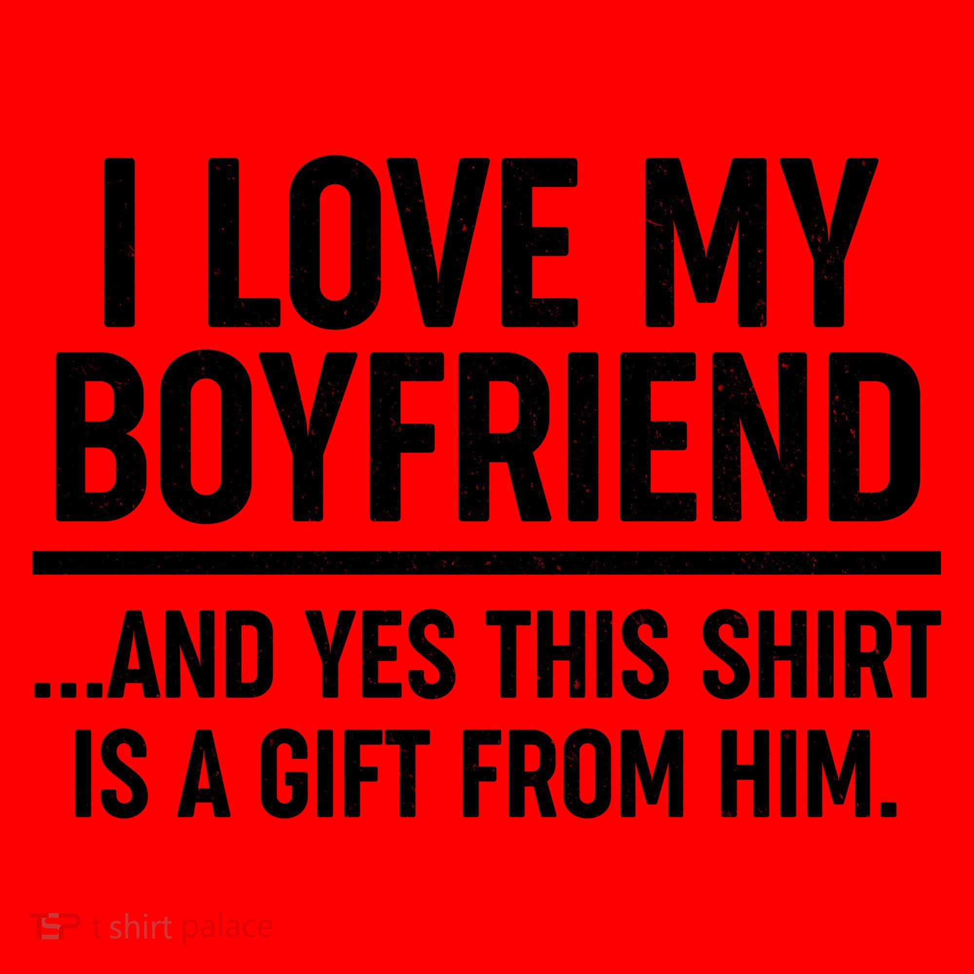 Funny Valentine's Day I Love My Boyfriend  Coffee Mug