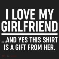 Funny Valentine's Day I Love My Girlfriend Beanie thumb 2
