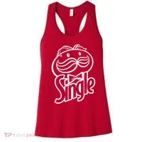Funny Valentine's Day Single Chips Logo Women's Tank Top thumb 0