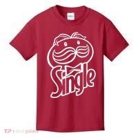 Funny Valentine's Day Single Chips Logo Kids T-Shirt thumb 0