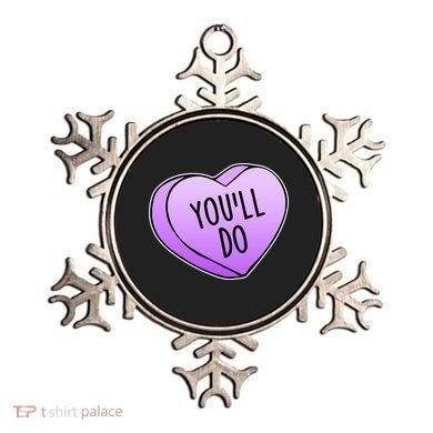 Funny Valentine's Day You'll Do Candy Heart Anti-Valentine Ornament