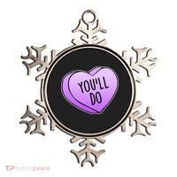 Funny Valentine's Day You'll Do Candy Heart Anti-Valentine Ornament thumb 0
