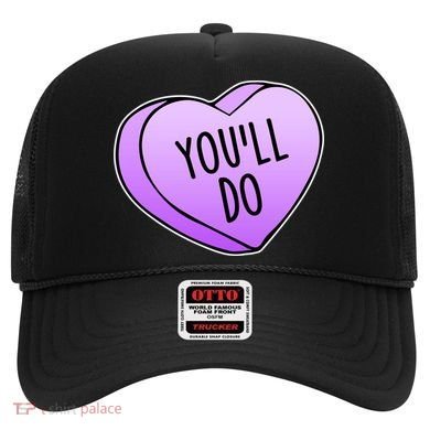 Funny Valentine's Day You'll Do Candy Heart Anti-Valentine Hat
