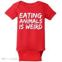 Funny Vegetarian  Baby Bodysuit thumb 0