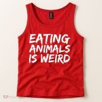 Funny Vegetarian  Tank Top thumb 2