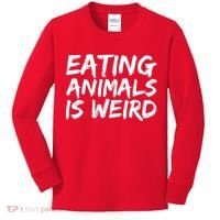 Funny Vegetarian  Kids Long Sleeve Shirt thumb 0