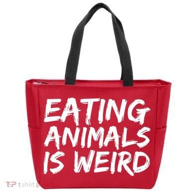 Funny Vegetarian  Tote Bag