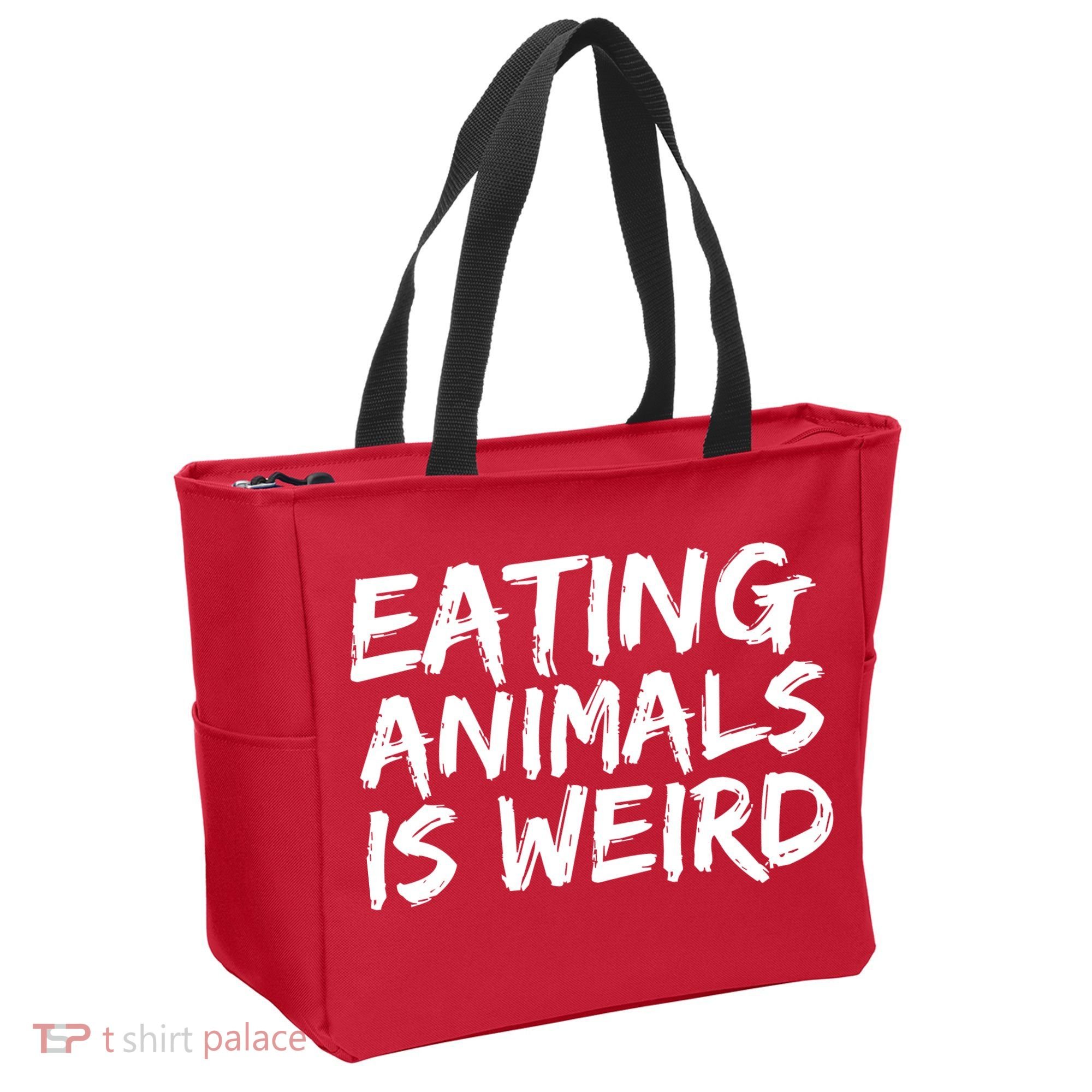 Funny Vegetarian  Tote Bag