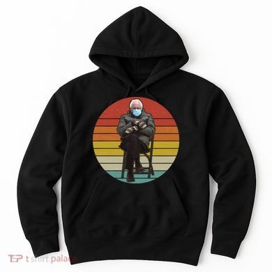 Funny Vintage Bernie Sanders Mitten Meme Hoodie