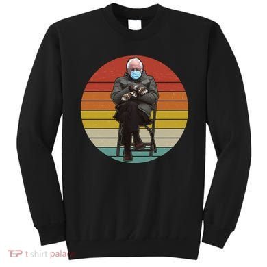 Funny Vintage Bernie Sanders Mitten Meme Sweatshirt
