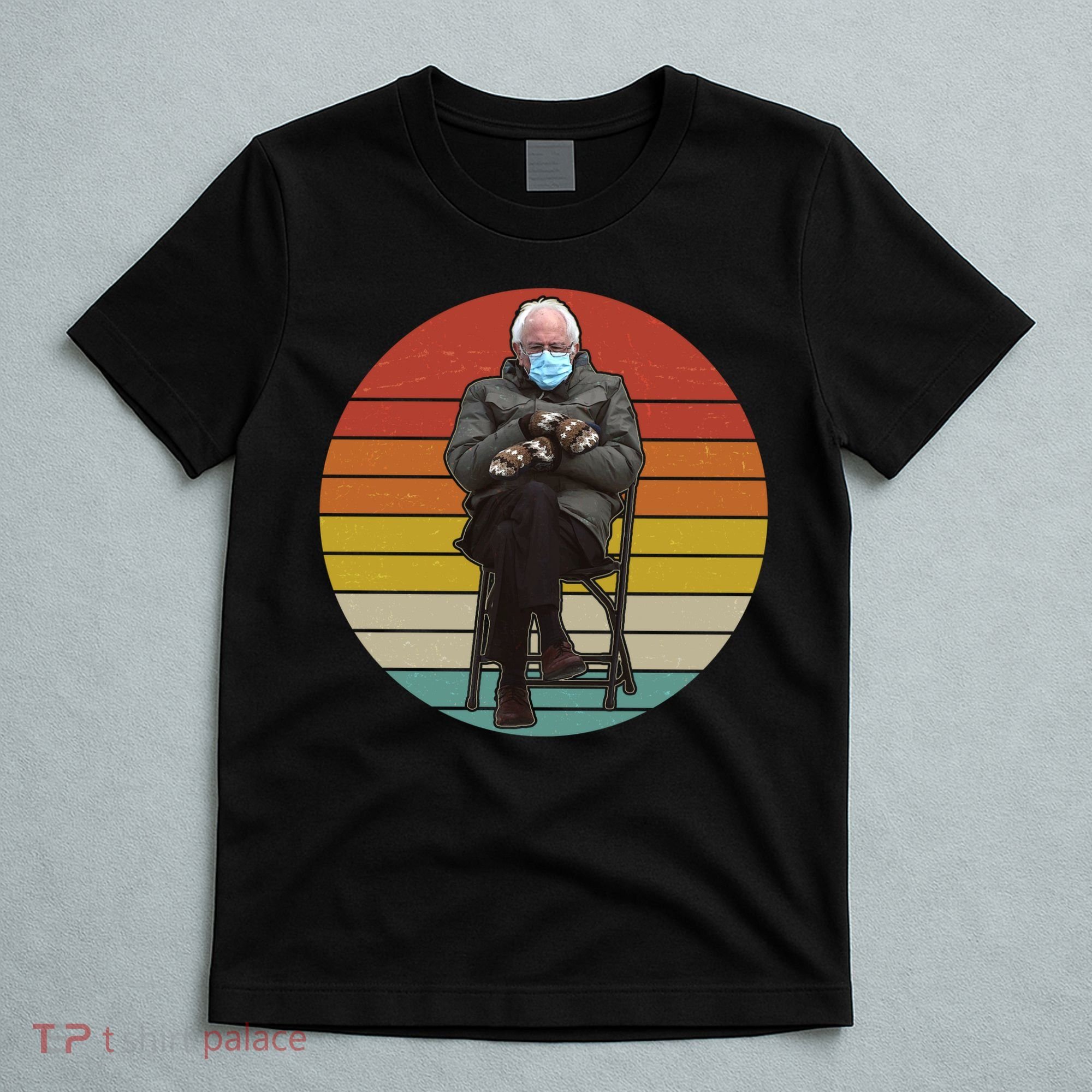 Funny Vintage Bernie Sanders Mitten Meme T-Shirt