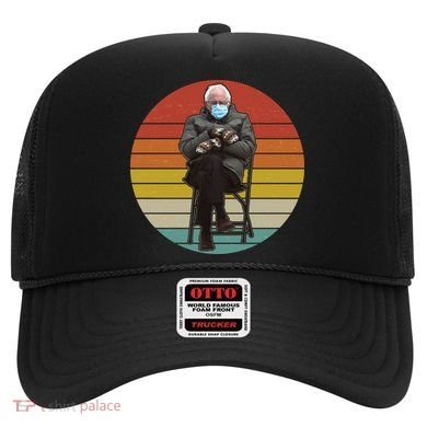 Funny Vintage Bernie Sanders Mitten Meme Hat