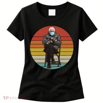 Funny Vintage Bernie Sanders Mitten Meme Women's T-Shirt