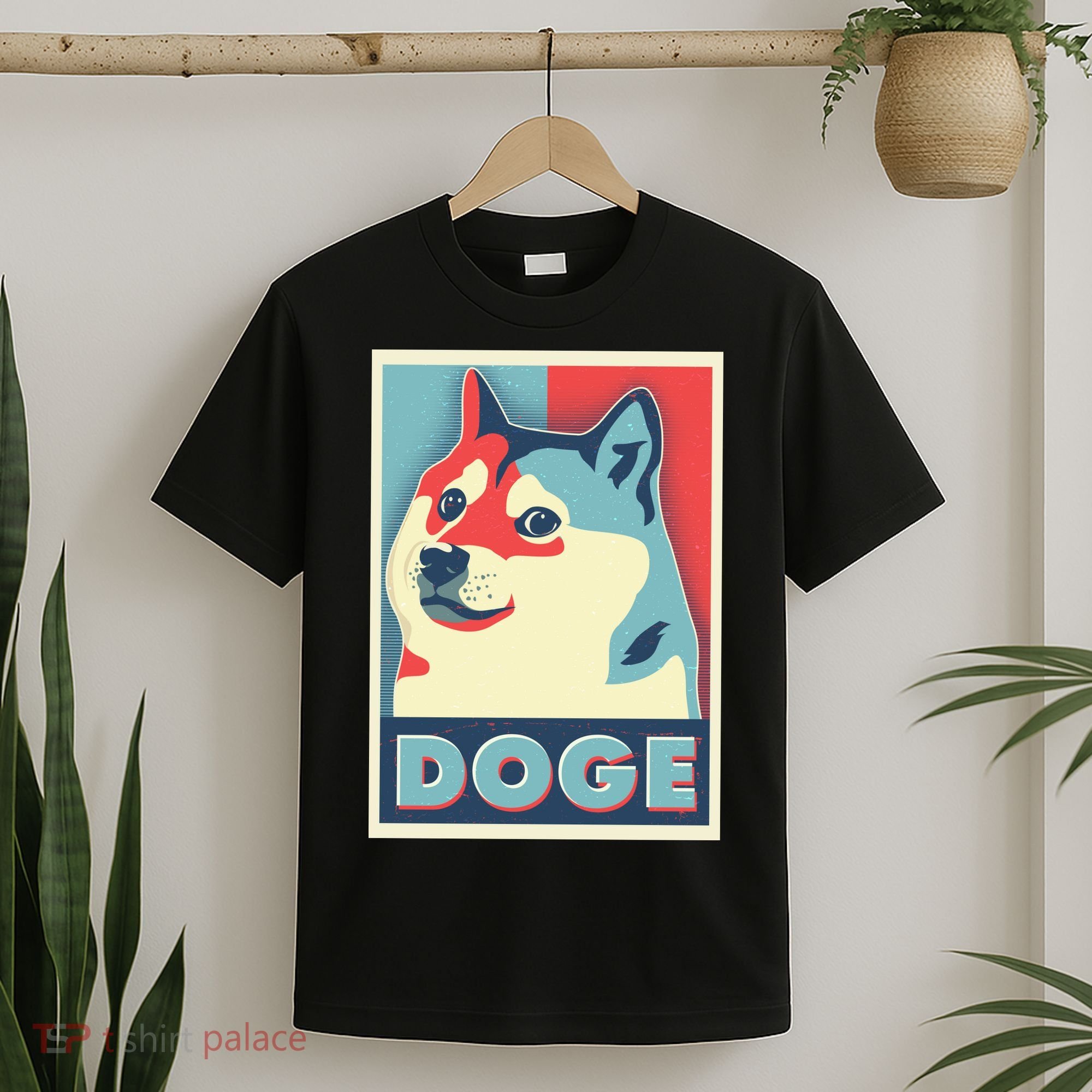 Funny Vintage Doge Meme Crypto Currency T-Shirt