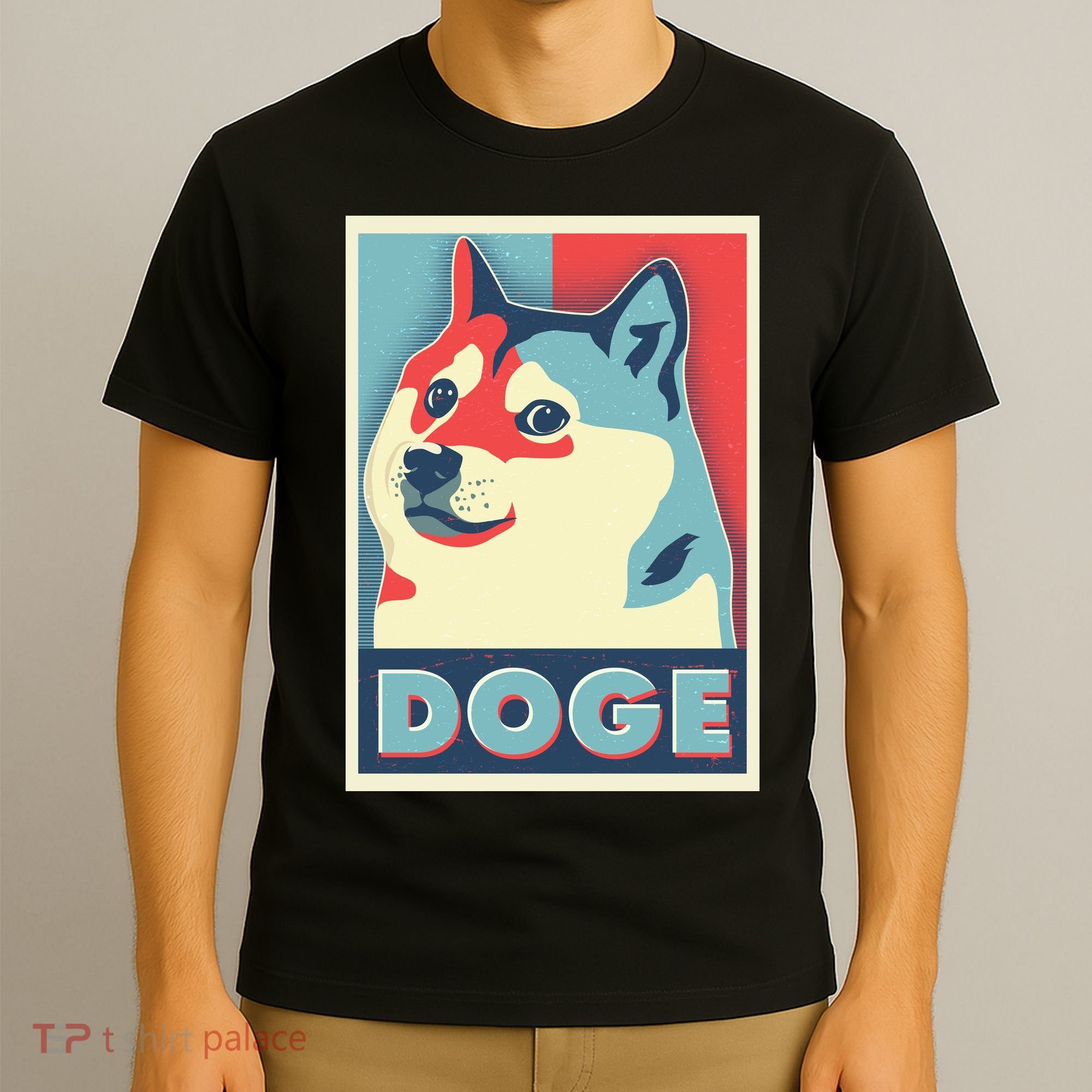 Funny Vintage Doge Meme Crypto Currency T-Shirt