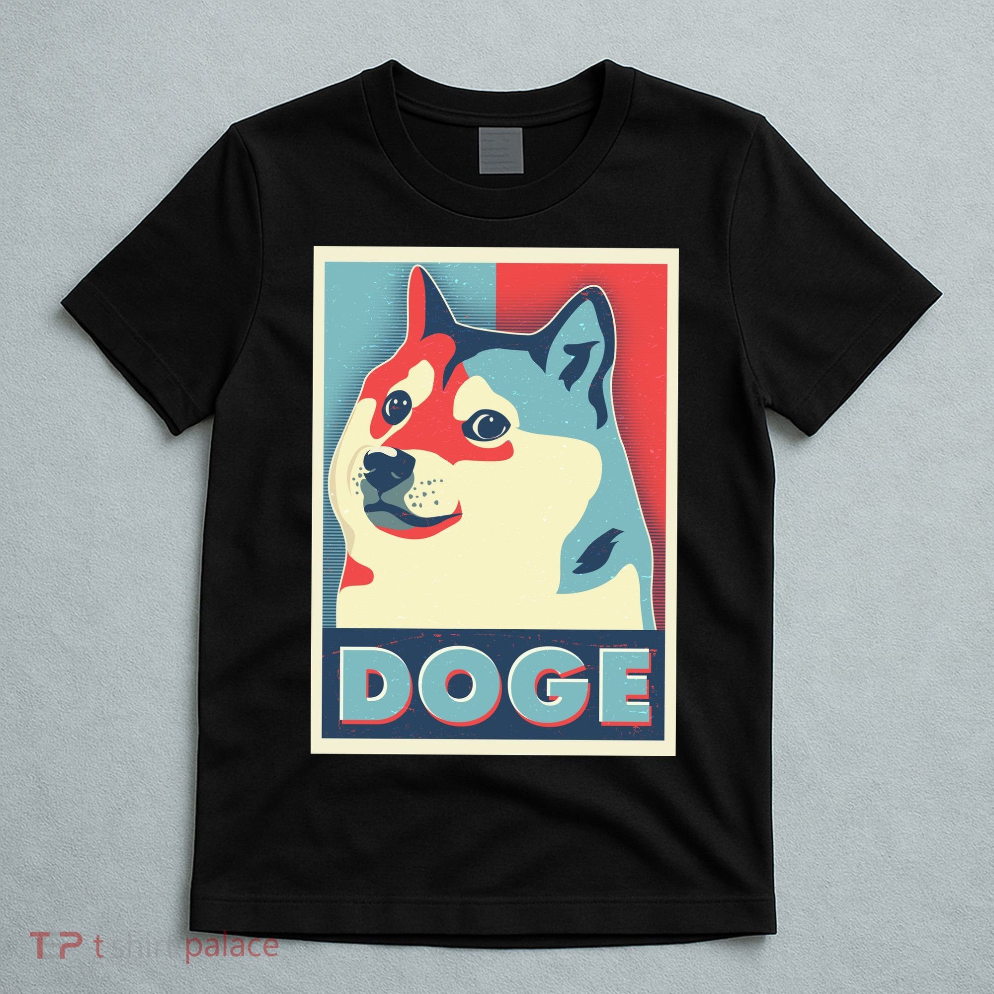 Funny Vintage Doge Meme Crypto Currency T-Shirt
