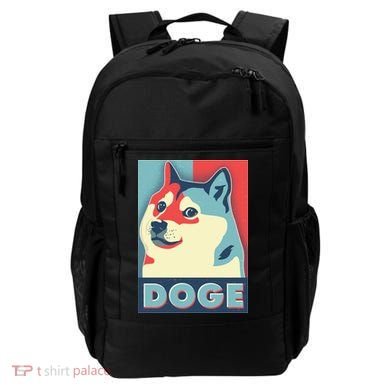 Funny Vintage Doge Meme Crypto Currency Backpack
