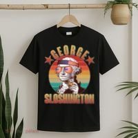 Funny Vintage George Sloshington T-Shirt thumb 2