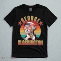 Funny Vintage George Sloshington T-Shirt thumb 5