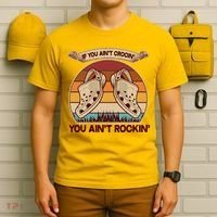 Funny Vintage If You Ain't Crocin' You Ain't Rockin T-Shirt thumb 6