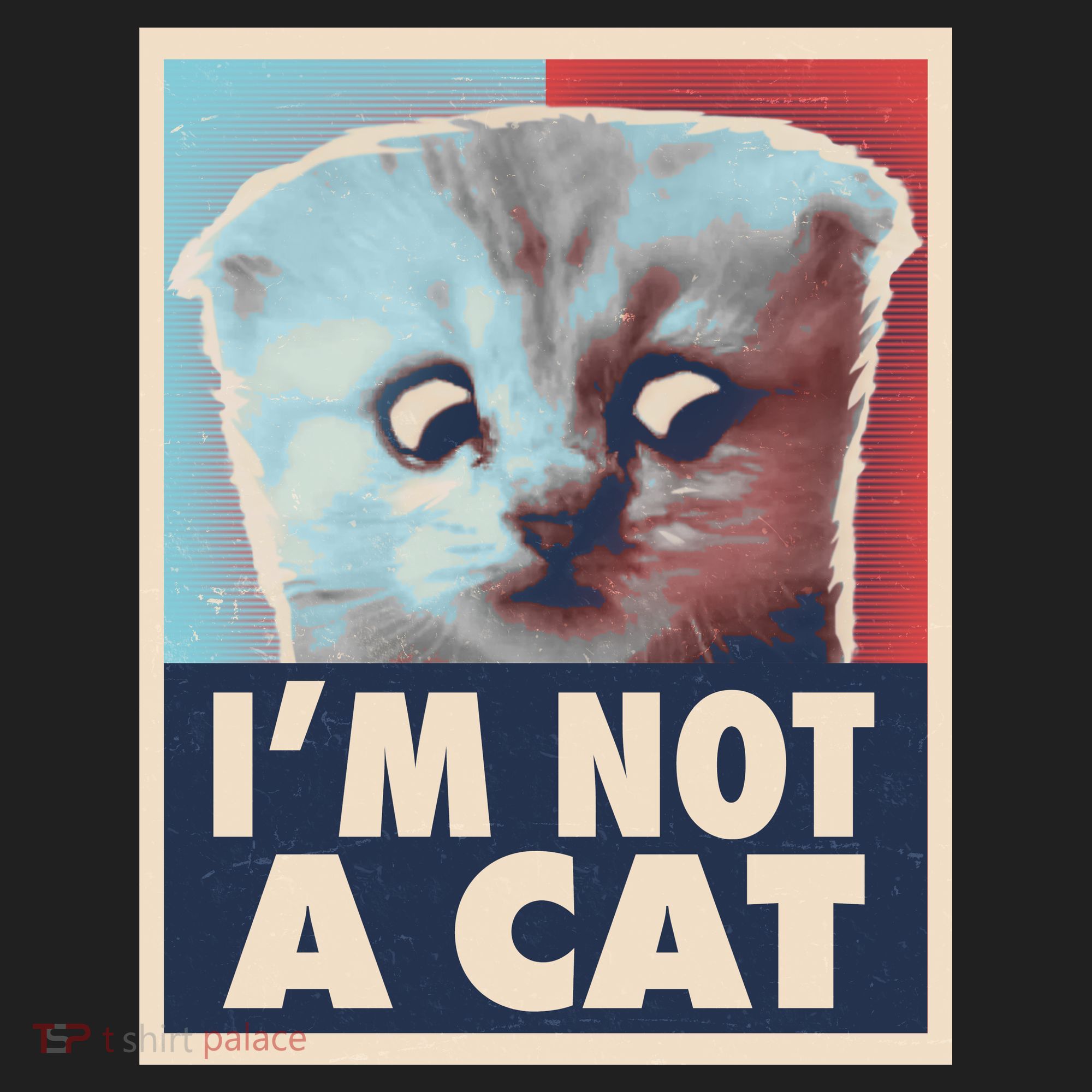 Funny Vintage I'm Not A Cat Zoom Lawyer Cat Meme Hat