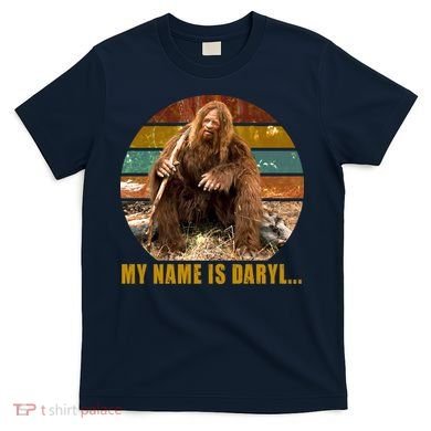 Funny Vintage My Name is Daryl Big Foot T-Shirt