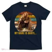 Funny Vintage My Name is Daryl Big Foot T-Shirt thumb 0