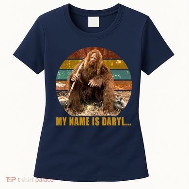 Funny Vintage My Name is Daryl Big Foot Women's T-Shirt