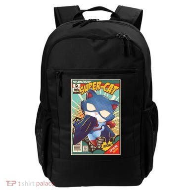 Funny Vintage The Ameowzing Super-Cat Comic Cover Backpack