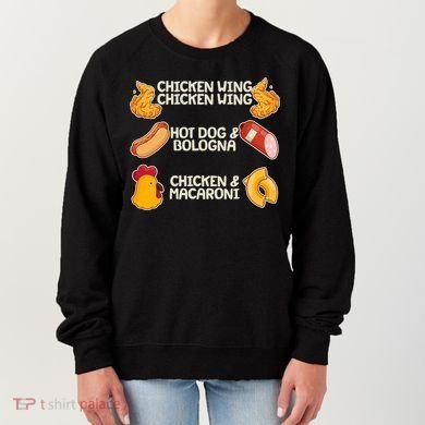 Funny Viral Chicken Wing Song Meme Women's Sweatshirt