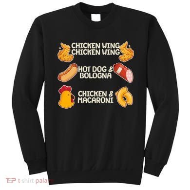 Funny Viral Chicken Wing Song Meme Sweatshirt