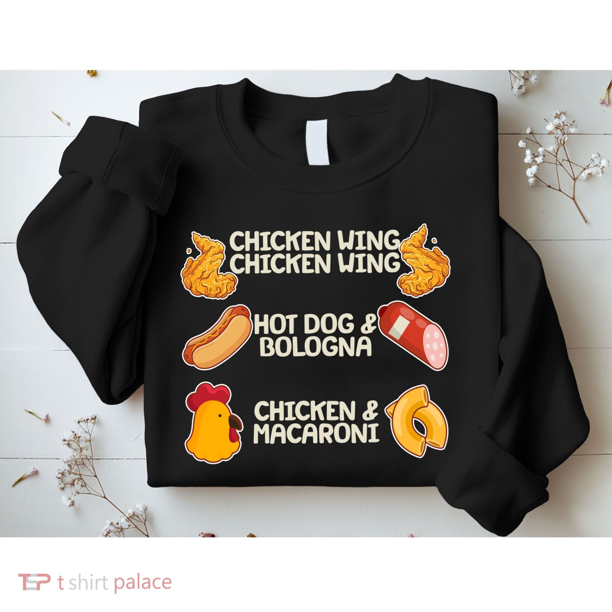 Funny Viral Chicken Wing Song Meme Sweatshirt