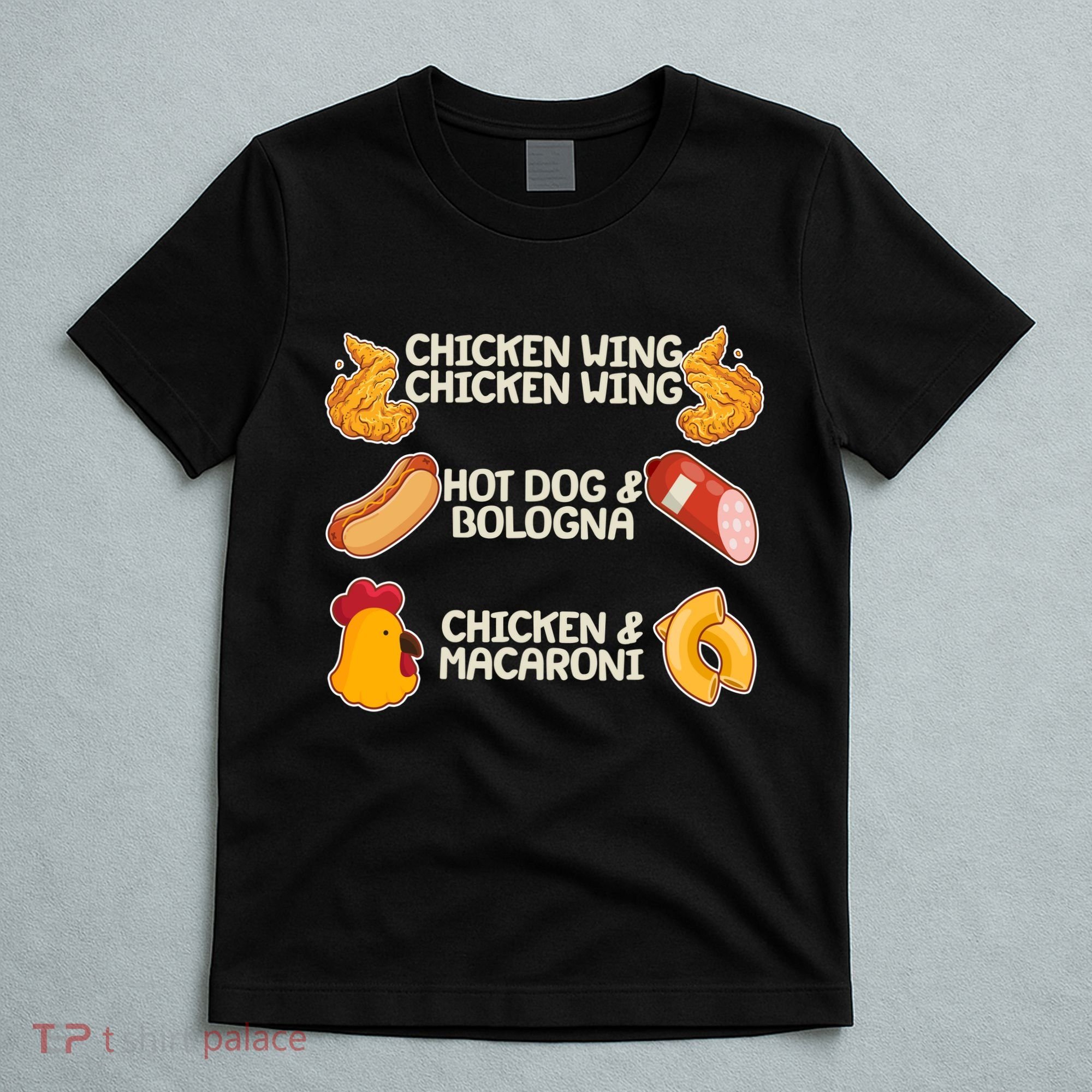 Funny Viral Chicken Wing Song Meme T-Shirt