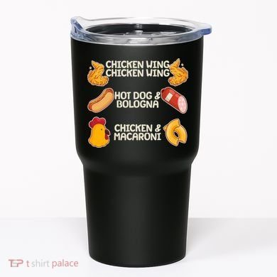 Funny Viral Chicken Wing Song Meme Tumbler