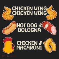 Funny Viral Chicken Wing Song Meme Tumbler thumb 3