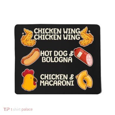 Funny Viral Chicken Wing Song Meme Mousepad